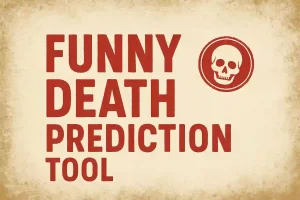 funny death prediction tool 2025