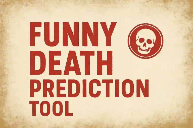 funny death prediction tool 2025
